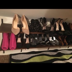Full rack of shoes!